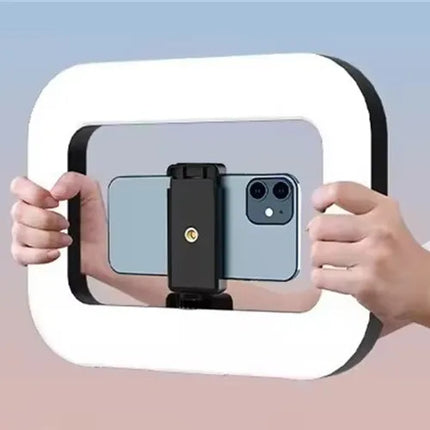 2026 new handheld portable photography lighting with phone clip for desktop fill light for TikTok live selfie