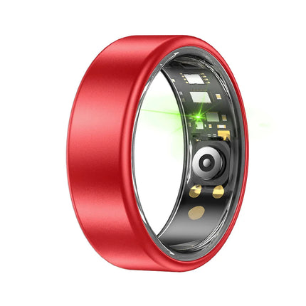 2026 New R12 Smart Ring with Charging Box, Camera Control, Blood Oxygen Health Manager, 5 ATM Waterproof For Men Women Smartring