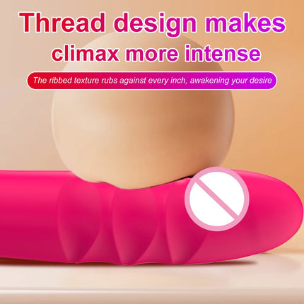 Simulate Dildo Vibrator With 10 Powerful Vibrating Modes of Clitoris G-spot Anal Stimulator for Adult Female Couple Sex Toys