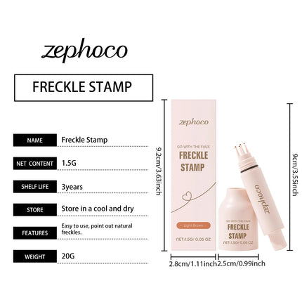 Natural Freckle Pen Makeup Waterproof Quick Dry Easy To Use Faux Freckles Brown Cosmetics Face Freckle Tool Daily Photo Makeup