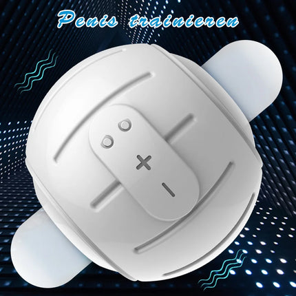 Squeeze Vibration Clip Male Masturbator Penis Trainer Oral Sex Portable Pocket Pussy Electric Masturbation Cup Sex Toy for Men