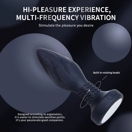 Vibrating LED Anal Plug Wireless APP Women Butt Plug Prostate Massager for Men Vibrating Adult Sex Toy Anal Vibrator for Couples