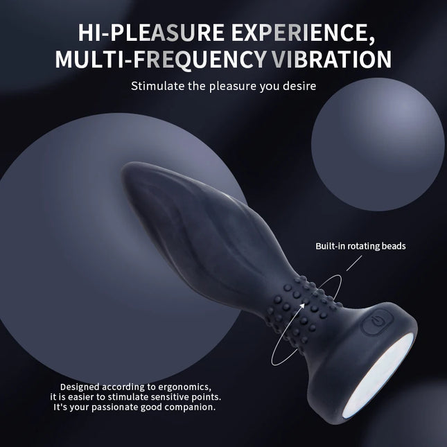 Vibrating LED Anal Plug Wireless APP Women Butt Plug Prostate Massager for Men Vibrating Adult Sex Toy Anal Vibrator for Couples