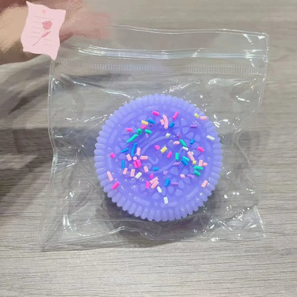 Ripple Ice Cube Squeeze Toy for Stress Relief Internet Celebrity Maltose Cube Fun Popular Product