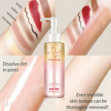 Powerful Makeup Remover Oil, Moisturizing Without Harming The Skin, Gentle and Refreshing Without Causing Dryness
