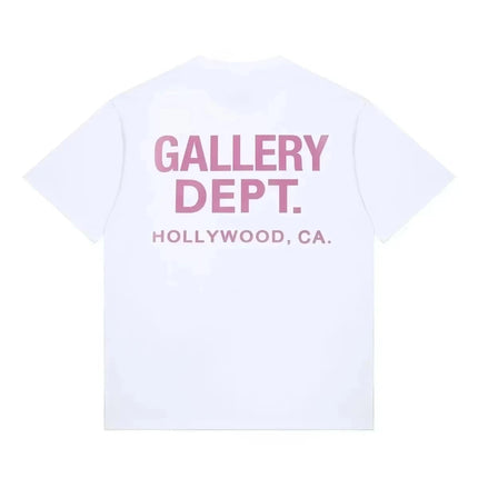 Vintage High Street T-Shirt Gallery Dept Printed Shirt Fashion Letter Print T-shirt Casual O-neck Tee Women Tee Summer Brand Top