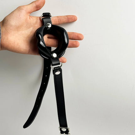 Lip Mouth Open Belt Fetish Silicone Oral Gag Openner Bondage Roleplay gift