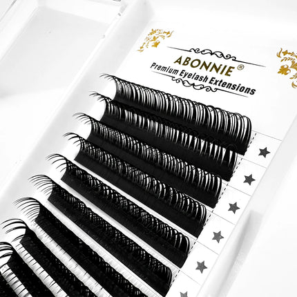 Abonnie Wet Eyelash Extensions Spikes Lashes Animal Type Eyelashes Fluffy