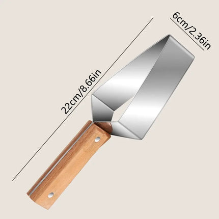Stainless Steel Watermelon Slicer Triangle Thicken Melon Cutting Tool Fast Cutting Convenient Fruit Divider Camping Party