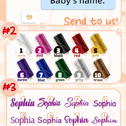 Personalized Soft Plush Baby Blanket with Name Newborn Stroller Sleeping Dolls Custom Towel Cover -appease Soother Gift