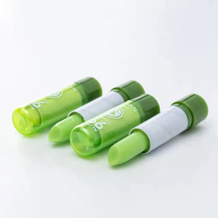Aloe Vera Moisturizing Lipstick Moisture Lip Balm Anti Drying Temperature Color Changing Nourishing Lip Balm Lips Care 1-10pcs