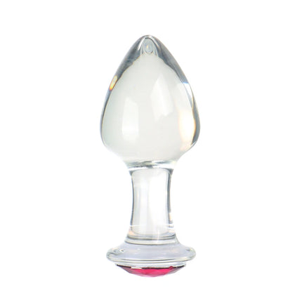 VaHppy Diamond styles Glass Anal Plugs Diameter 2.8/3.4/3.8cm Sex toys For beginners Girls Gay Anal Masturbation Extension BDSM