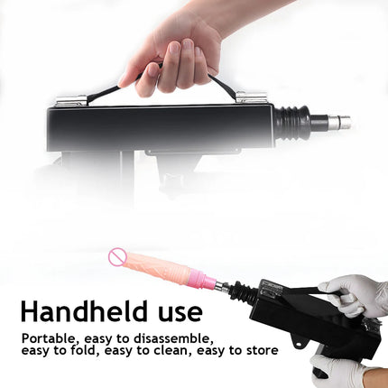 Full Automatic Bump Gun Machine Female Toy Simulation Dildo Men and Women General Water Jet Pile Driver Adult Sex Products
