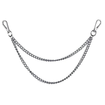 Waist Key Chain Wallet Jeans Hip-hop Pants Belt Chains Metal Punk Rock Layered Chain Keychains For Men Women Jewelry Accessories