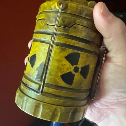 Nuclear Reactor Lantern Lamp Funny Gag Toys Creative Desk Ornaments Cyberpunk Night Light Halloween Prank Gift For Friends Kids