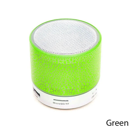 Bluetooth Mini Speaker Wireless Sound Box Colorful LED TF Card USB Subwoofer Portable MP3 Music Player For PC Phone