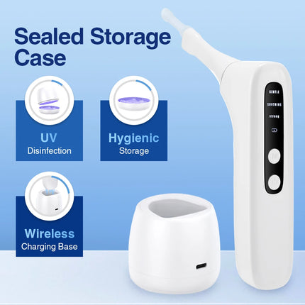 Visible Electric Tonsil Stone Remover Tool Visible Tonsil Stone Removal Kit 3 Suction Modes Tonsil Stone Removal Oral Care
