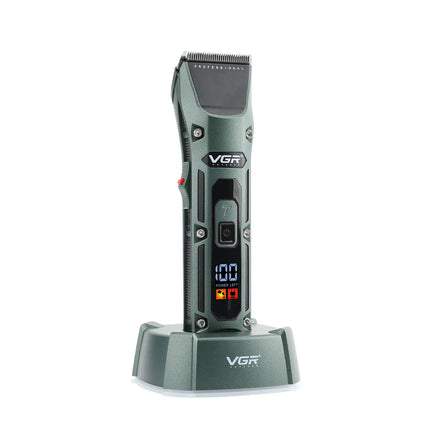 VGR V-696 New metal Popular Salon Barber Hair Cut Machine Professional Cordless Hair Trimmer Electric Hair Clippers for Men