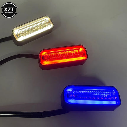 2 Pcs Motorcycle Turn Light 12V Signal Indicator Led Daytime Running Water Turn Light Turning Lights Motorcycle Warning Light