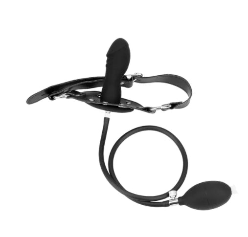 Inflatable Gag Open Mouth Gag Oral Dildo Plug Pump Restraint Slave Bondage Open Mouth Balls BDSM Sex Toys For Couples Adult Game