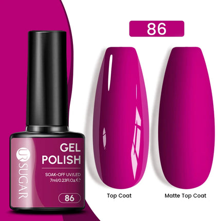 UR SUGAR 7.5ml Dark Wine Red Nail Gel Polish Autumn Gel Paint Nail Art Semi Permanent Nail Art Manicure Soak Off LED UV Nail Gel