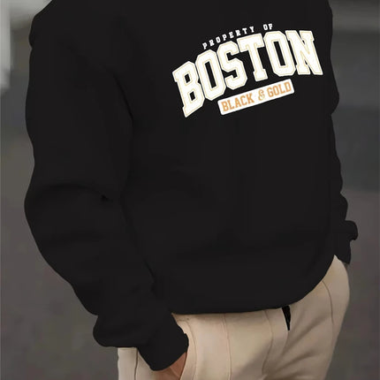 3D Letter Print Sweatshirt / Sweat Lettres 3D