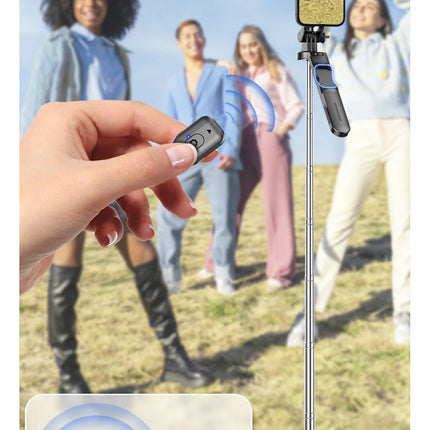 FANGTUOSI New 1.7M Wireless Selfie Stick Tripod Foldable Stand For Gopro Action Cameras Smartphones Balance Steady Shooting Live