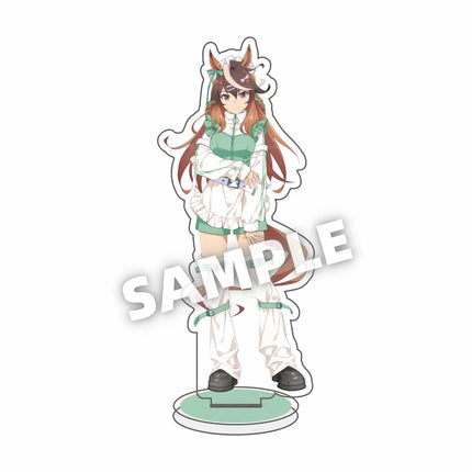 Anime Uma Musume Pretty Derby Acrylic Stand keychain Tachyon Opera O Cafe Oguri Cap Kitasan figure Plate Cosplay Prop Decor Gift