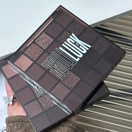 Dark Eyeshadow Palette 25 Colors Smoky Eyeshadow Makeup Palette Powder Shadow Gothic Smokey Eye Kit Cool Tone Eye Shadow makeup