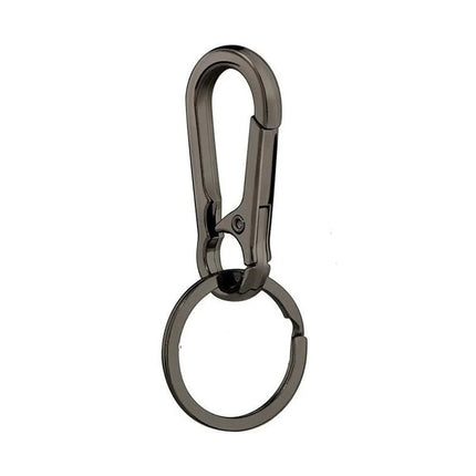 6Pcs Metal Carabiner Clip Keychain Multi-Function Hook Key Ring Holder Organizer for Car Keys Daily Use
