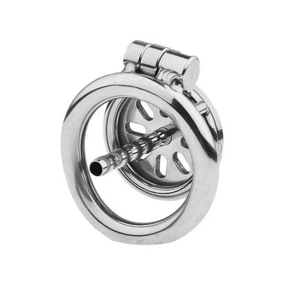 Male Super Mini Chastity Cage Stainless Steel Chastity Device Penis Cage Cock Ring With Lock Sex Toys For Men BDSM Sissy