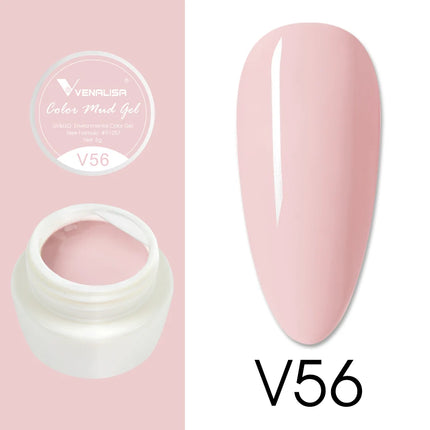 VENALISA Color Mud Gel Pure DIY Nail Art Design UV Gel Polish Professional Manicure Varnishes for Quality Artistry