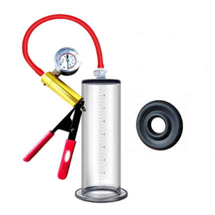 Acrylic Penis Pump Dick Trainer Penis Enlarger Male Spa Penis Enlargement Penis Pump Cock Extender For Men Glans Adults Sex Toy