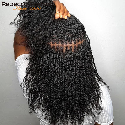 Soft and Lightweight Afro Kinky Bulk Hair 100% Human Hair with Natural Texture, Comfortable & Long-Lasting Use 16A Virgin Hair