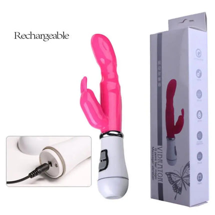 Rabbit Vibrator For Women Powerful G Spot Female Clitoris Stimulator Vibrating Silent Adult Sex Toy For Female Masturbator Shop
