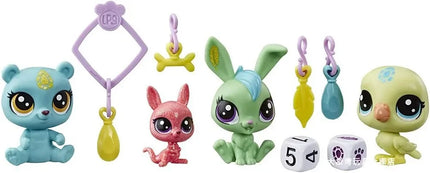 Hasbro Littlest Pet Shop LPS Blind Box Toy Cute Big Eyes Cat Dog Rabbit Model Pendant Animal Doll Mystery Box Toy Children Gift