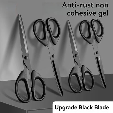 1PC Scissors Black blade Scissors Stainless steel scissors Small scissors Art office supplies Paper Cuttings knife