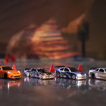 New RC Drift Car Upgraded Gyro 1/43 Racing RTR 4WD Four-wheel Drive High Speed Radio Control Model 2.4g Drift Race Car Mini Gift