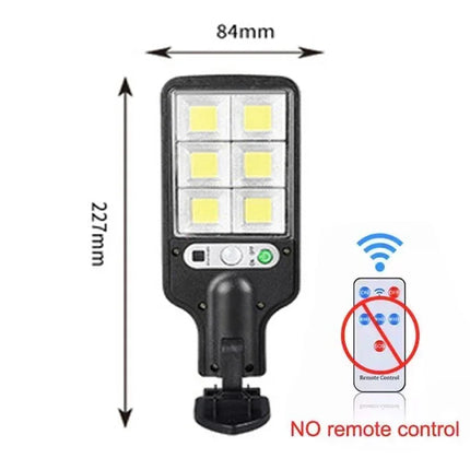 1/2/3/4PCS Solar Lights Outdoor 3 Modes 200COB Waterproof Street Lamp Motion Sensor Security Lighting for Garden Patio Path Yard