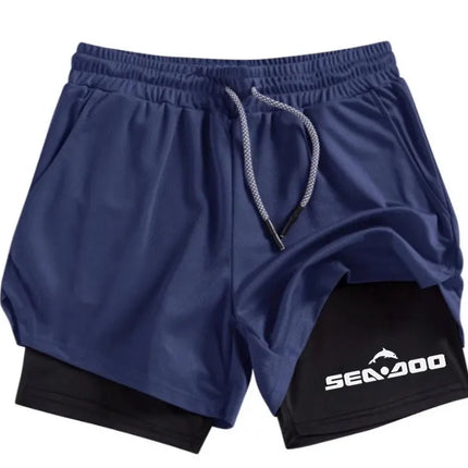 Summer sea doo Shorts Men Male Breathable Tennis padel Shorts Quick-Drying Badminton Men's short pant Outdoor Running Shorts