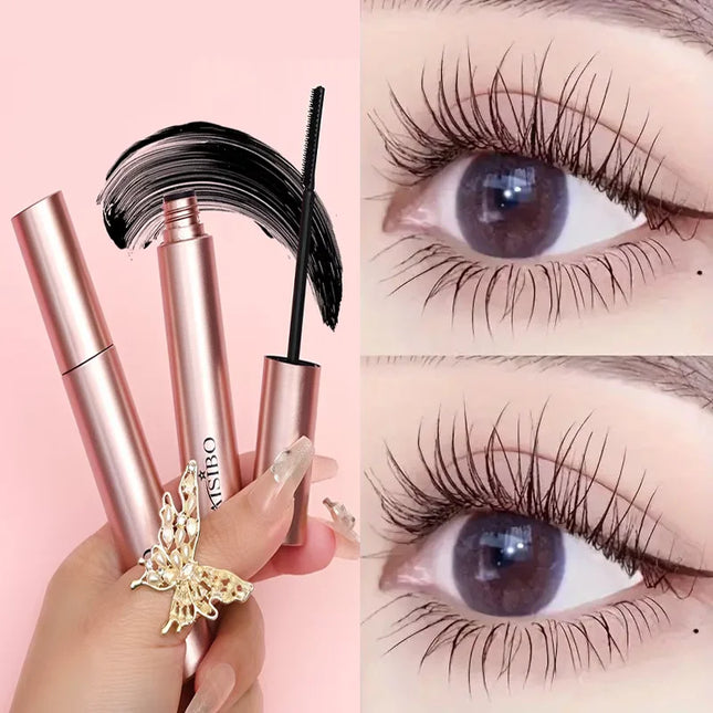 Eyelashes Lengthening 4D Mascara - Lengthening, Thickening, Waterproof, Sweat-Resistant, Silky Lash,Non-Smudging, Easy to Remove