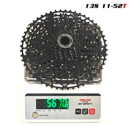 GOLDIX Ultralight MTB Cassette Freewheel k7 9/10/11/12/13 Speed HG Structure Sprocket Carbon Steel Material for Mountain Bike