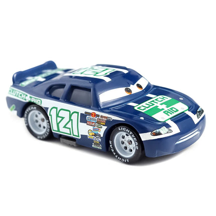 Disney Pixar Cars Residents Of Radiator Springs Anime Character Mater Fillmore Sheriff Lizzie Alloy Toy Car For Children