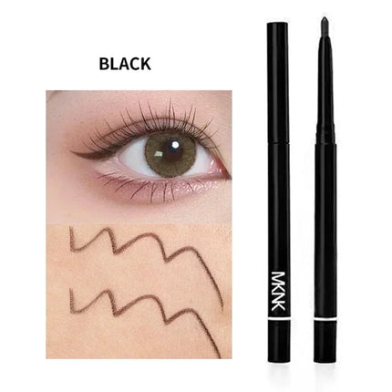 Black Brown Eyeliner Waterproof Quick Drying Eyeliner Gel Pen Lasting Smooth Concealer Pencil Not Blooming Eye Makeup Cosmetics