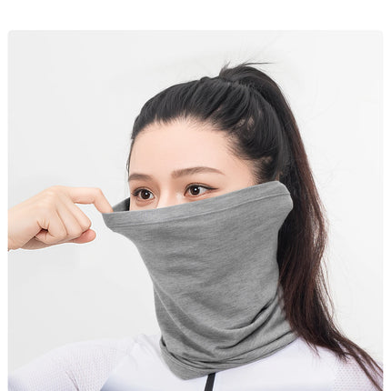 ROCKBROS Windproof Fleece Neck Warmer Winter Scarf Tencel Wool Bandana Mask Snowboard Skiing Outdoor Scarf Balaclava Unisex