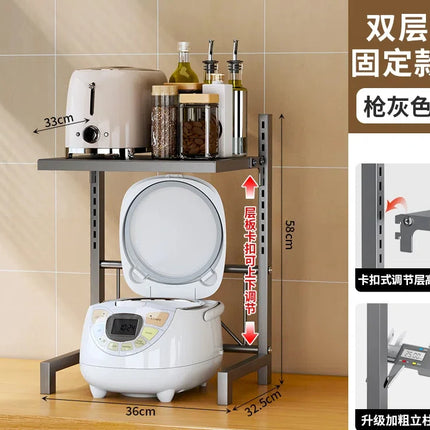 Adjustable Kitchen Rack / Étagère Cuisine Réglable
