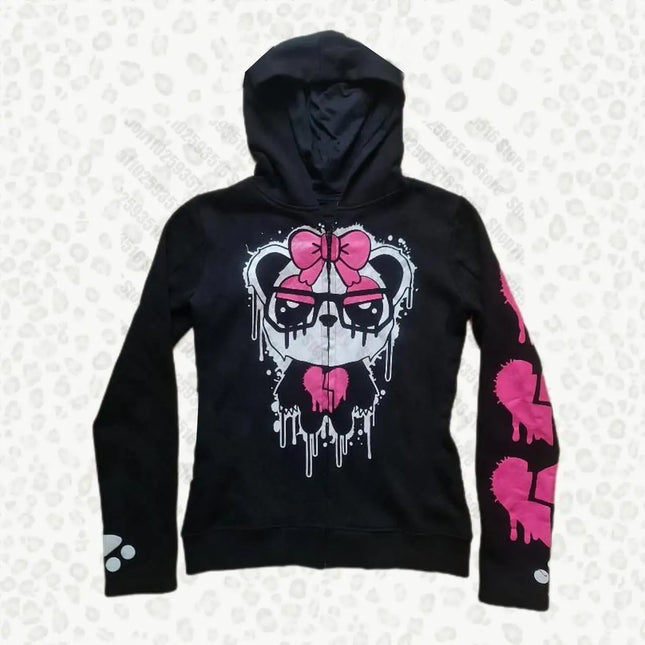 Woman Clothing Hooded Shirt Kawaii Clothes for Women Autumn Women's Clothing Sweatshirt Zip Hoodie Y2k Zip Up Hoodie Hoody Hood