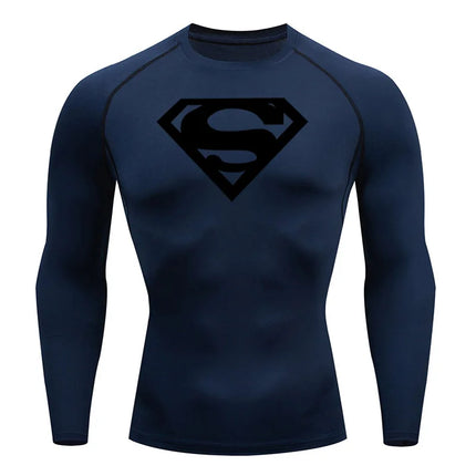Men's Compression Sports T-Shirt - Quick-Dry Fitness