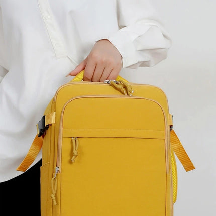 Women Men Hand Luggage Backpack Business College Laptop Travel Backpack Waterproof Carry on mochila viaje cabina avion 40x20x26