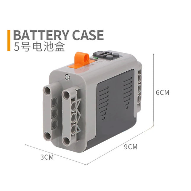 8881 AA Battery Box for Building Blocks Multi Power Functions PF Model Sets MOC Technical Parts Compatible All Major Brands